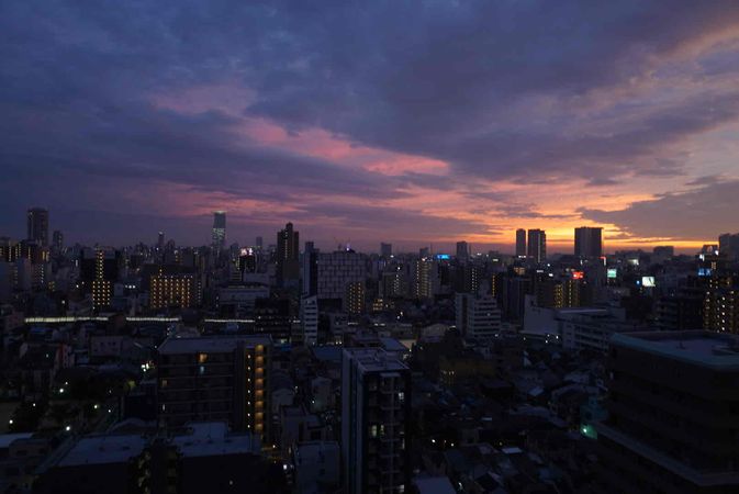 マストタワー安堂寺 眺望