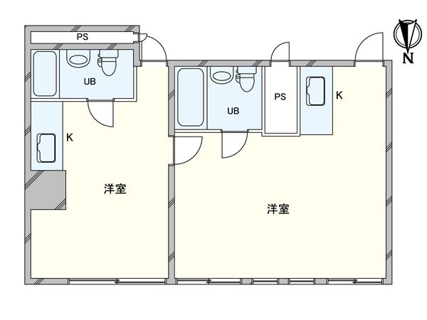 インペリアル船場 間取図(平面図) インペリアル船場 間取図(平面図)