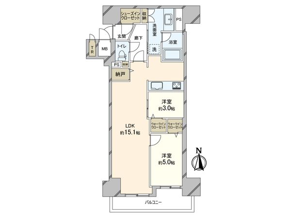 プレミスト堺筋本町ラディーナ 間取図(平面図) プレミスト堺筋本町ラディーナ 間取図(平面図)