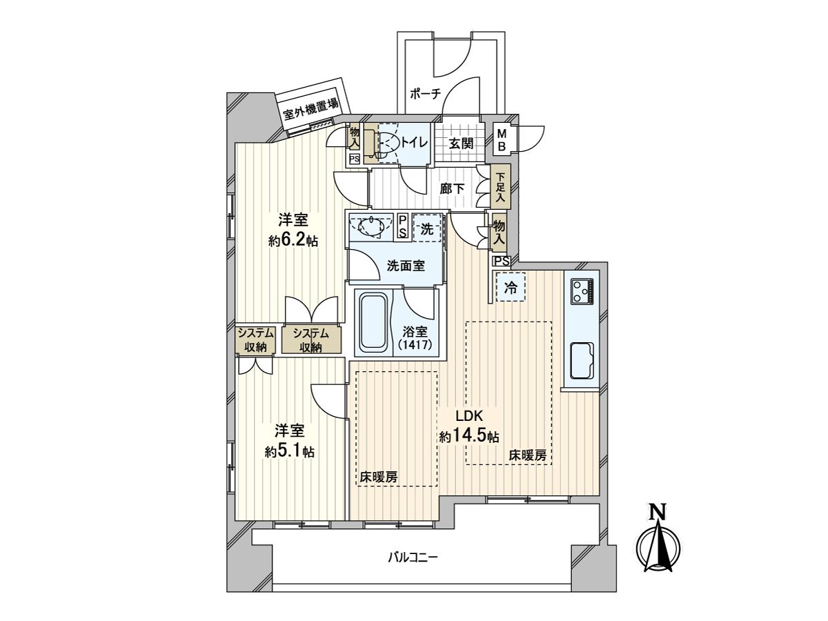 間取図(平面図)