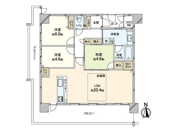 間取図(平面図)