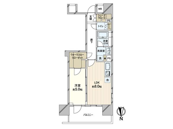 サンクレイドル大手前 間取図(平面図) サンクレイドル大手前 間取図(平面図)