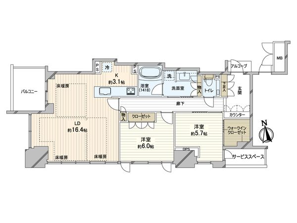 間取図(平面図)