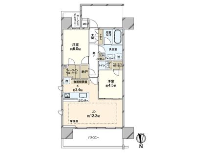 間取図(平面図)