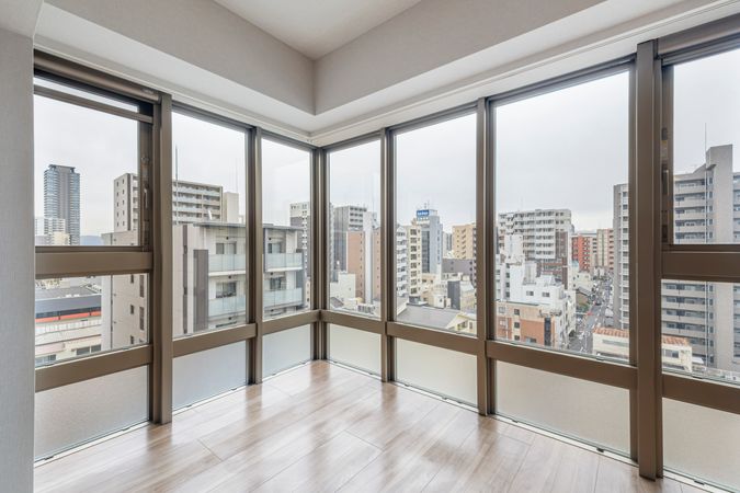 グランドメゾン上町台ザ・タワー リビング