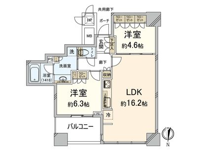 間取図(平面図)