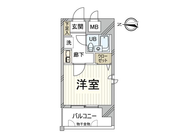 エスリード新大阪第3 間取図(平面図)