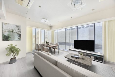 堂島ザ・レジデンスマークタワー リビング