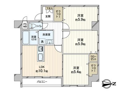 間取図(平面図)