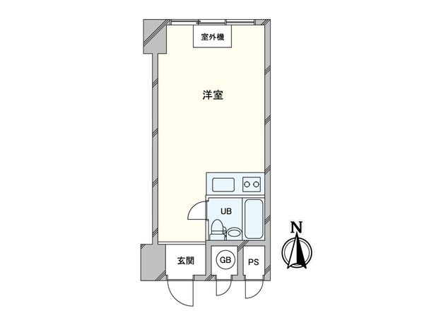 新大阪コーポビアネーズ 間取図(平面図) 新大阪コーポビアネーズ 間取図(平面図)