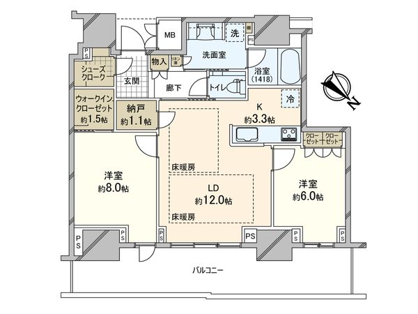 間取図(平面図)