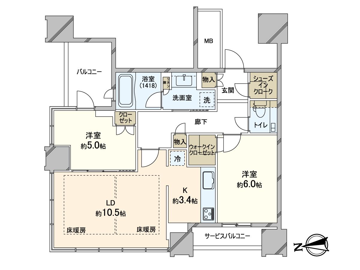 間取図(平面図)