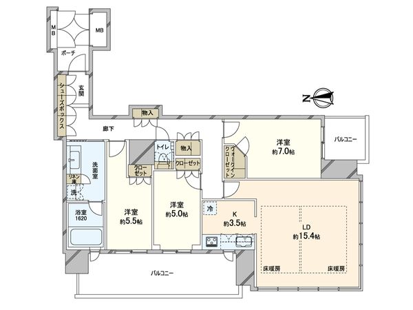 MJR堺筋本町タワー 間取図(平面図)