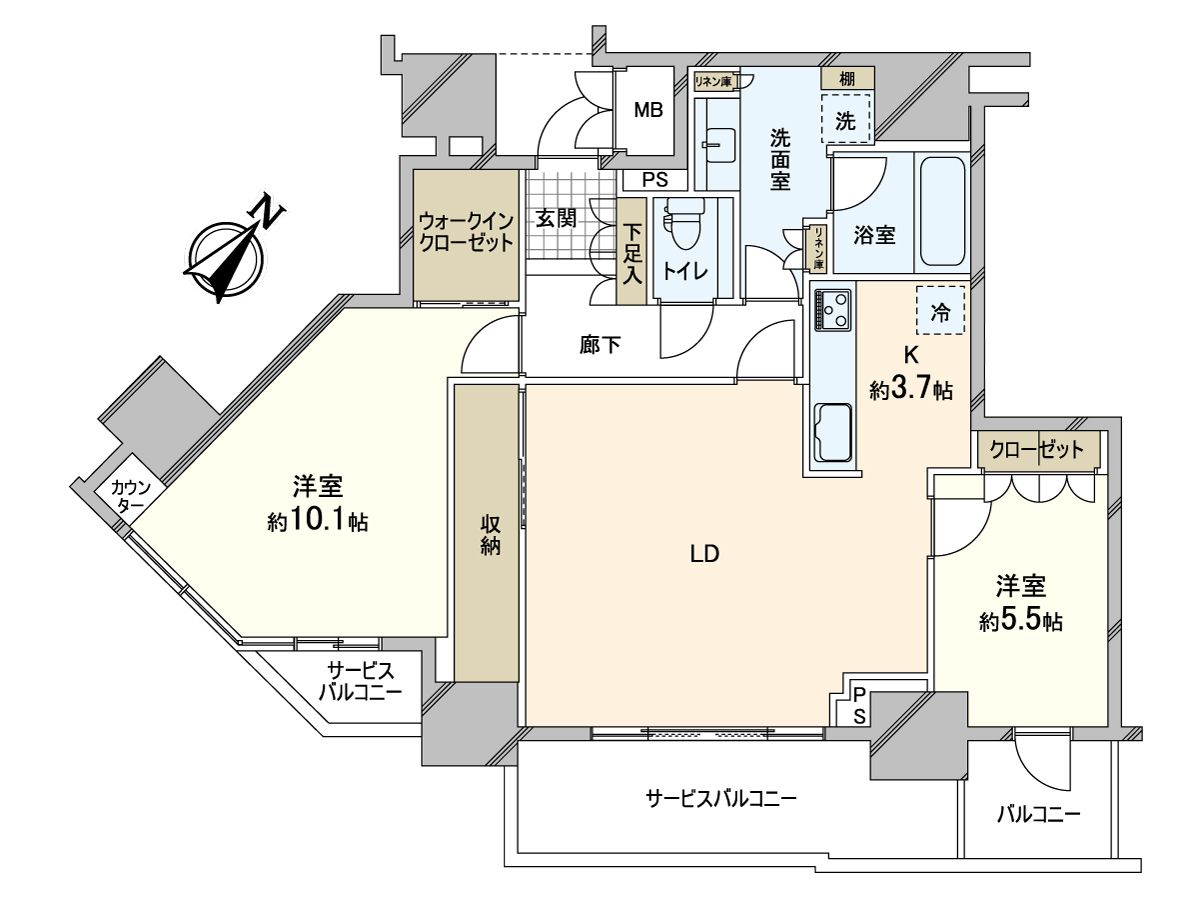 間取図(平面図)