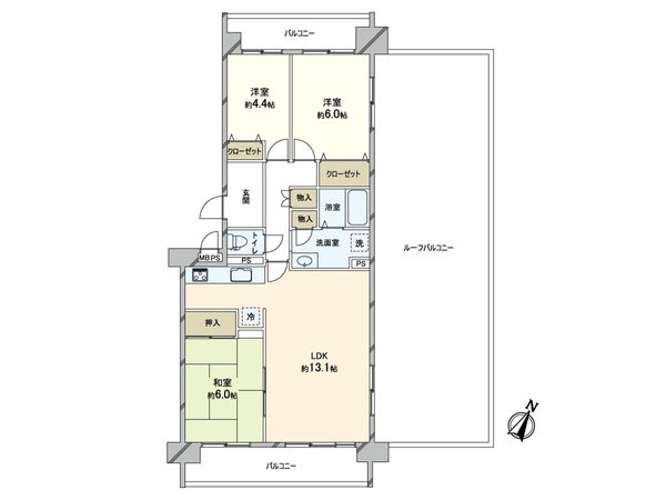 南港ポートタウンうしお 間取図(平面図) 南港ポートタウンうしお 間取図(平面図)