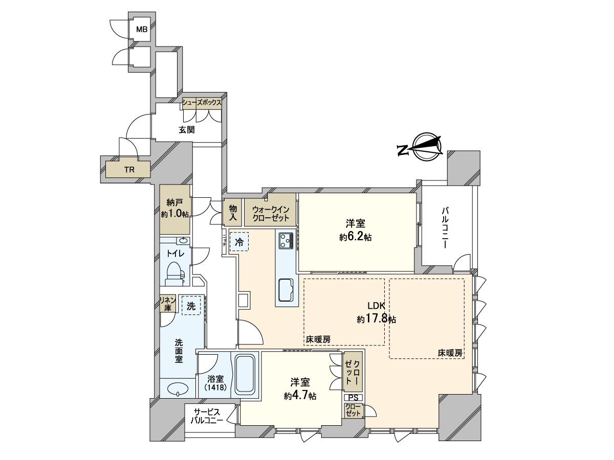 間取図(平面図)