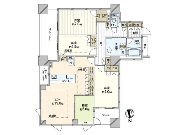 プレサンスレジェンド堺筋本町タワー 間取図(平面図) プレサンスレジェンド堺筋本町タワー 間取図(平面図)