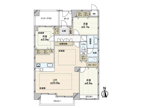 間取図(平面図)