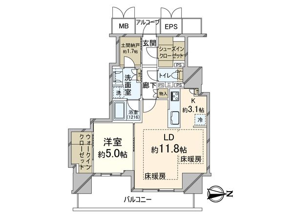 ジオタワー堺筋本町 間取図(平面図) ジオタワー堺筋本町 間取図(平面図)