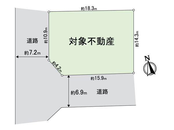 五月が丘北 土地 区画図
