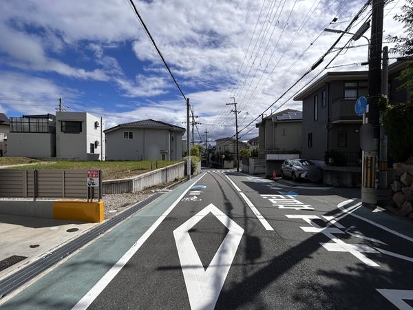 千里山西5丁目 土地 前面道路含む外観 千里山西5丁目 土地 前面道路含む外観