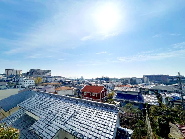 千里山松が丘 土地 眺望