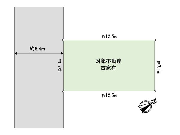 吹田市山手町四丁目 土地 区画図 吹田市山手町四丁目 土地 区画図