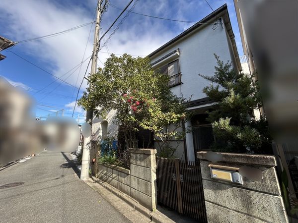 竹谷町 古家付売土地 前面道路含む外観 竹谷町 古家付売土地 前面道路含む外観