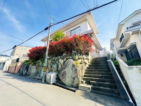 千里山東1丁目 土地 前面道路含む外観 千里山東1丁目 土地 前面道路含む外観