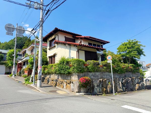 箕面市外院3丁目 古家付土地 土地写真
