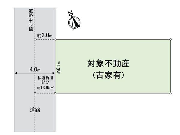 吹田市千里山月が丘 土地 区画図 吹田市千里山月が丘 土地 区画図