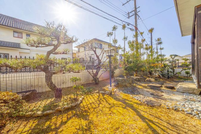 高野台3丁目 中古戸建 庭