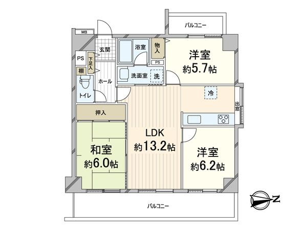 間取図(平面図)