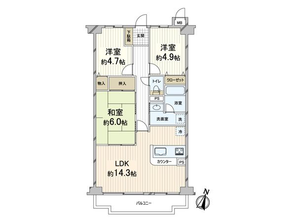 間取図(平面図)