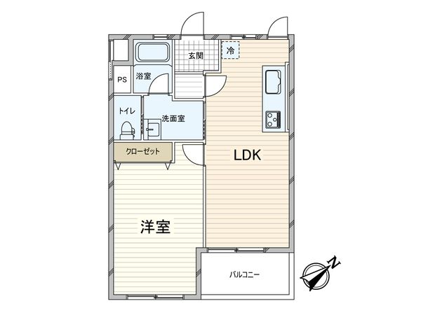 南千里第二コーポラス A棟 間取図(平面図) 南千里第二コーポラス A棟 間取図(平面図)