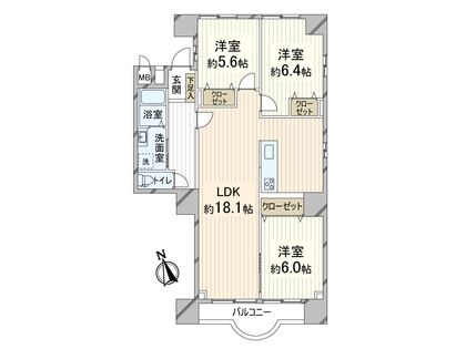 間取図(平面図)