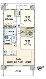 間取図(平面図)