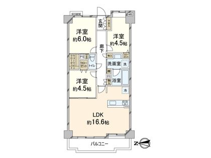 間取図(平面図)