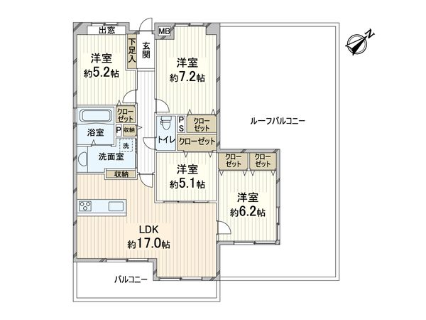 エステムコート吹田 間取図(平面図) 間取図(平面図)