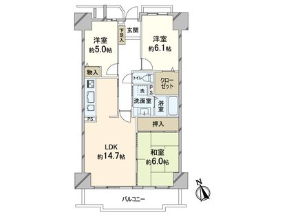 間取図(平面図)
