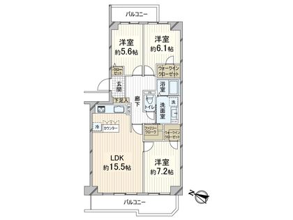 間取図(平面図)