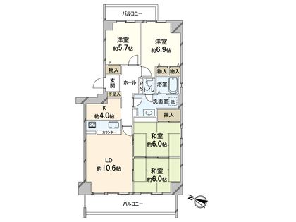 間取図(平面図)