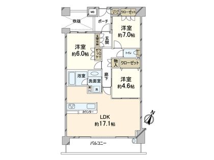 間取図(平面図)