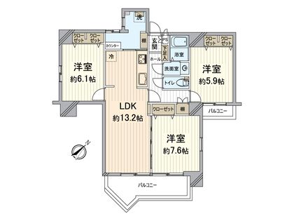 間取図(平面図)