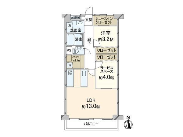 千里山スカイハイツ 間取図(平面図) 千里山スカイハイツ 間取図(平面図)