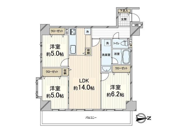 間取図(平面図)