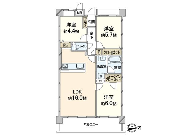 ステイツ千里山手町 間取図(平面図) ステイツ千里山手町 間取図(平面図)