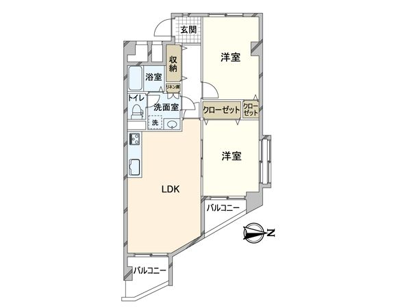 ユニライフ緑地公園 間取図(平面図) ユニライフ緑地公園 間取図(平面図)