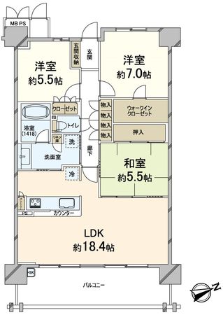 間取図(平面図)