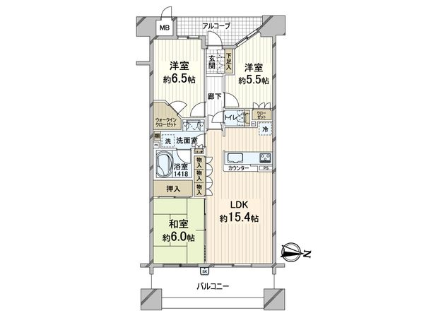 間取図(平面図)